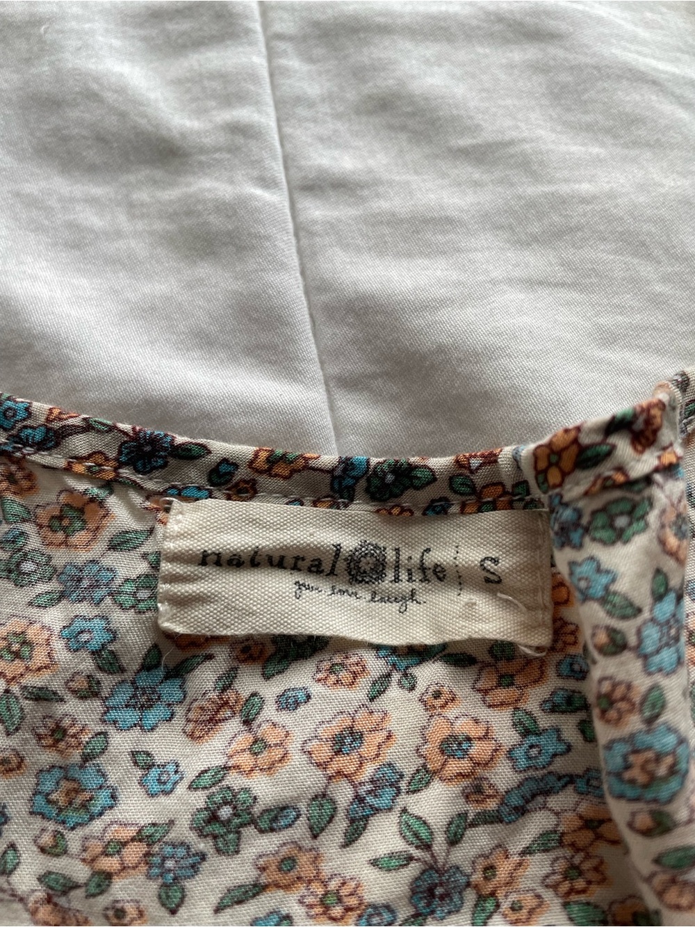 Natural Life Zoe Ditsy Floral Wide Leg Flare Jumpsuit Small Boho Festival Retro - Picture 5 of 8
